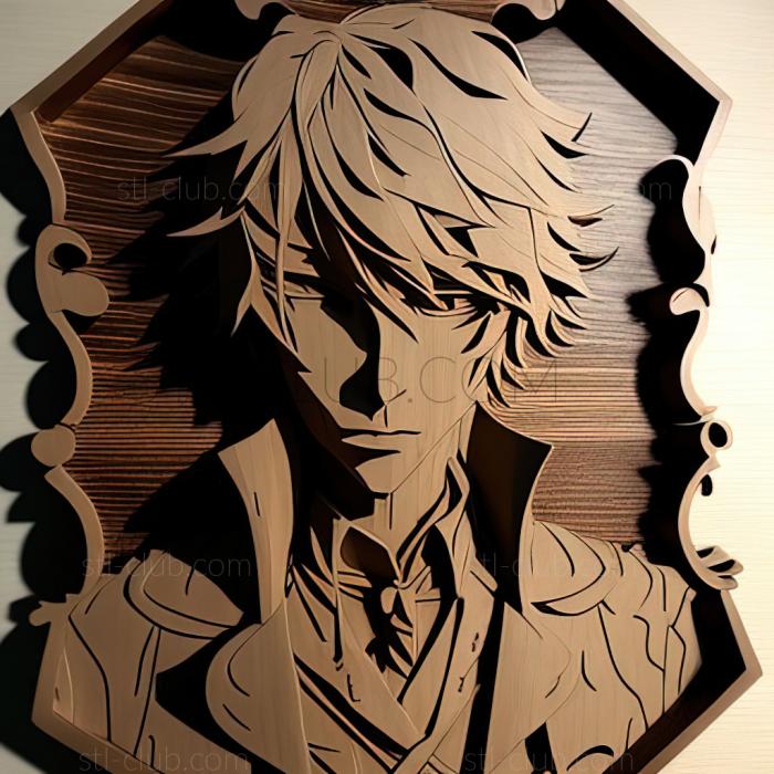 3D мадэль Рюноскэ Акутагава из Bungo Stray Dogs (STL)